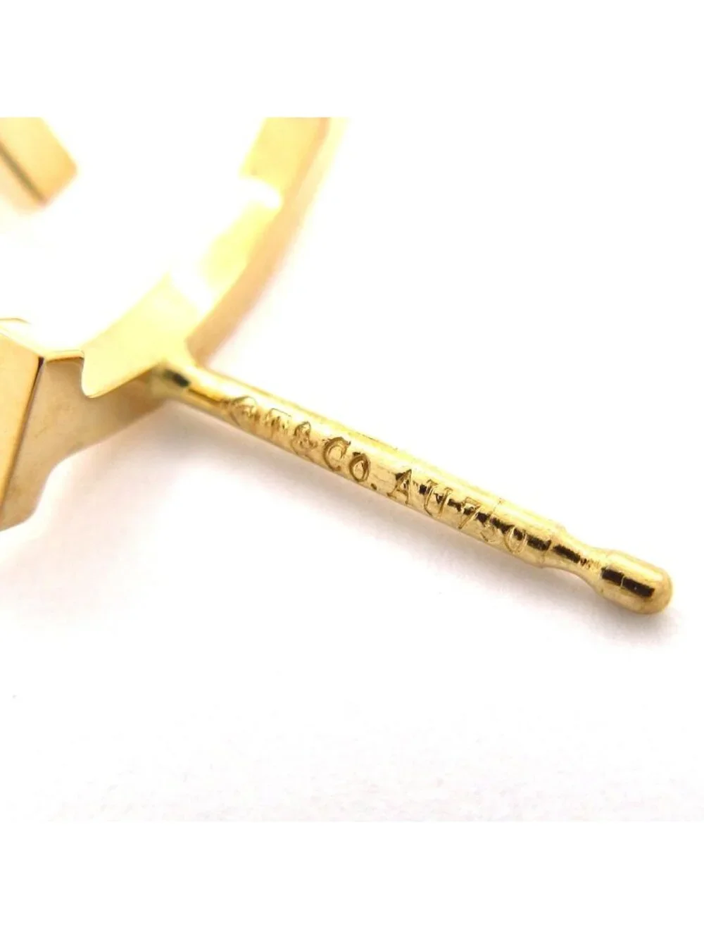 Tiffany & Co Earrings T Smile 18k Yellow Gold